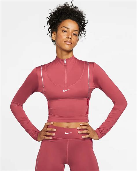 damen sport oberteil nike|Damen Training & Fitness Oberteile & T.